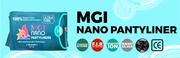 MGI NANO SILVER PANTYLINER